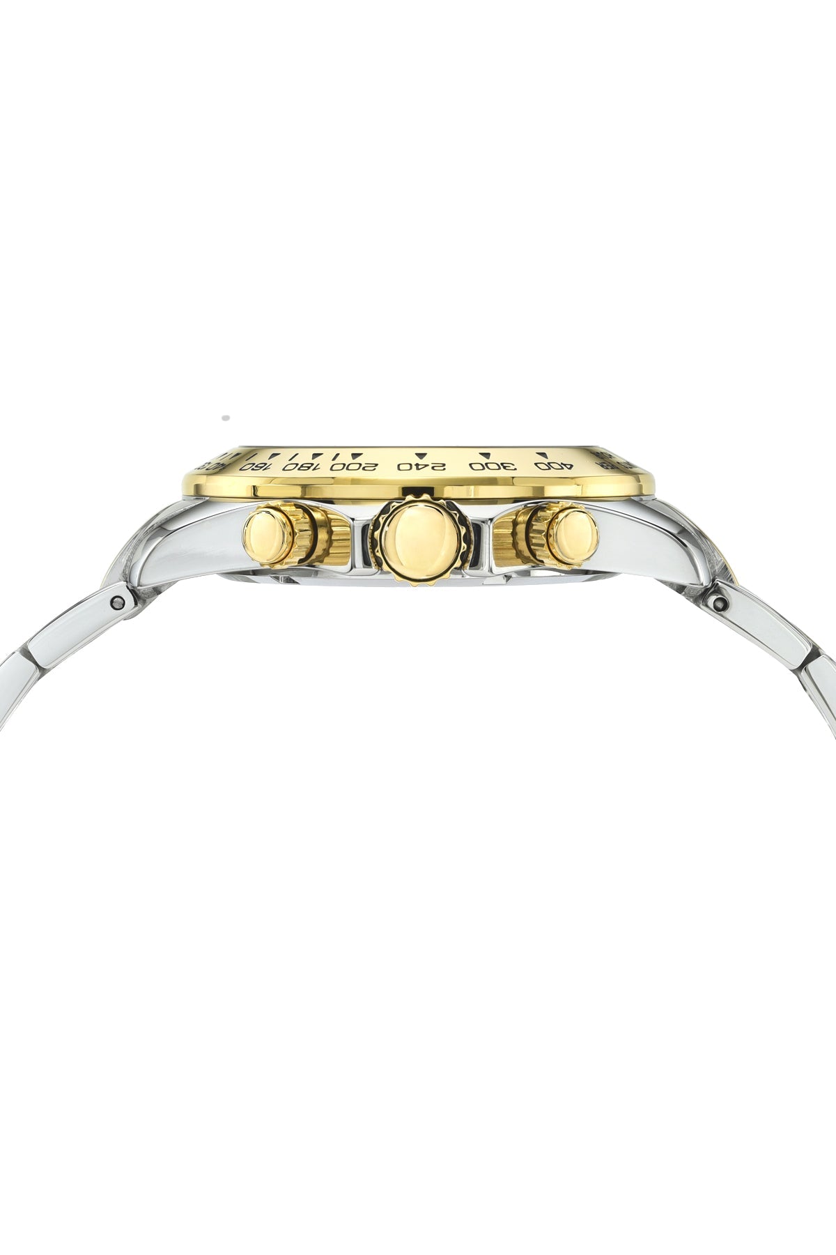 Preston Stainless Steel Two-Tone and Green Men's Multi Function Watch 1035CPRS