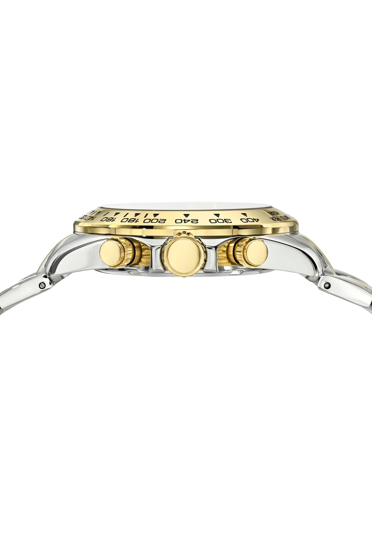 Preston Stainless Steel Two Tone and Ice Blue Men's Multi Function Watch 1036CPRS