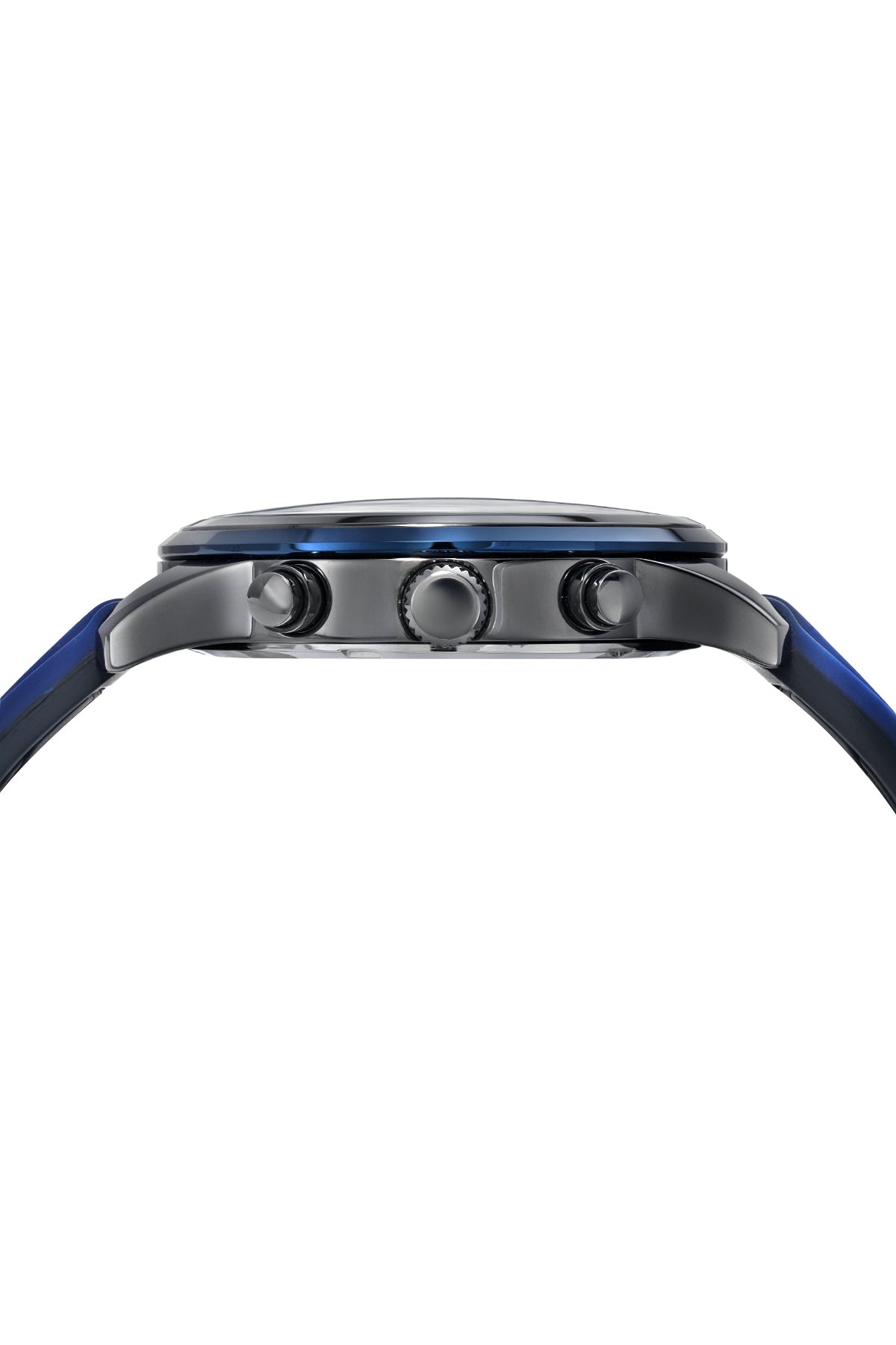 Arthur Silicone Gunmetal & Blue Men's Chronograph Watch 1092CARR