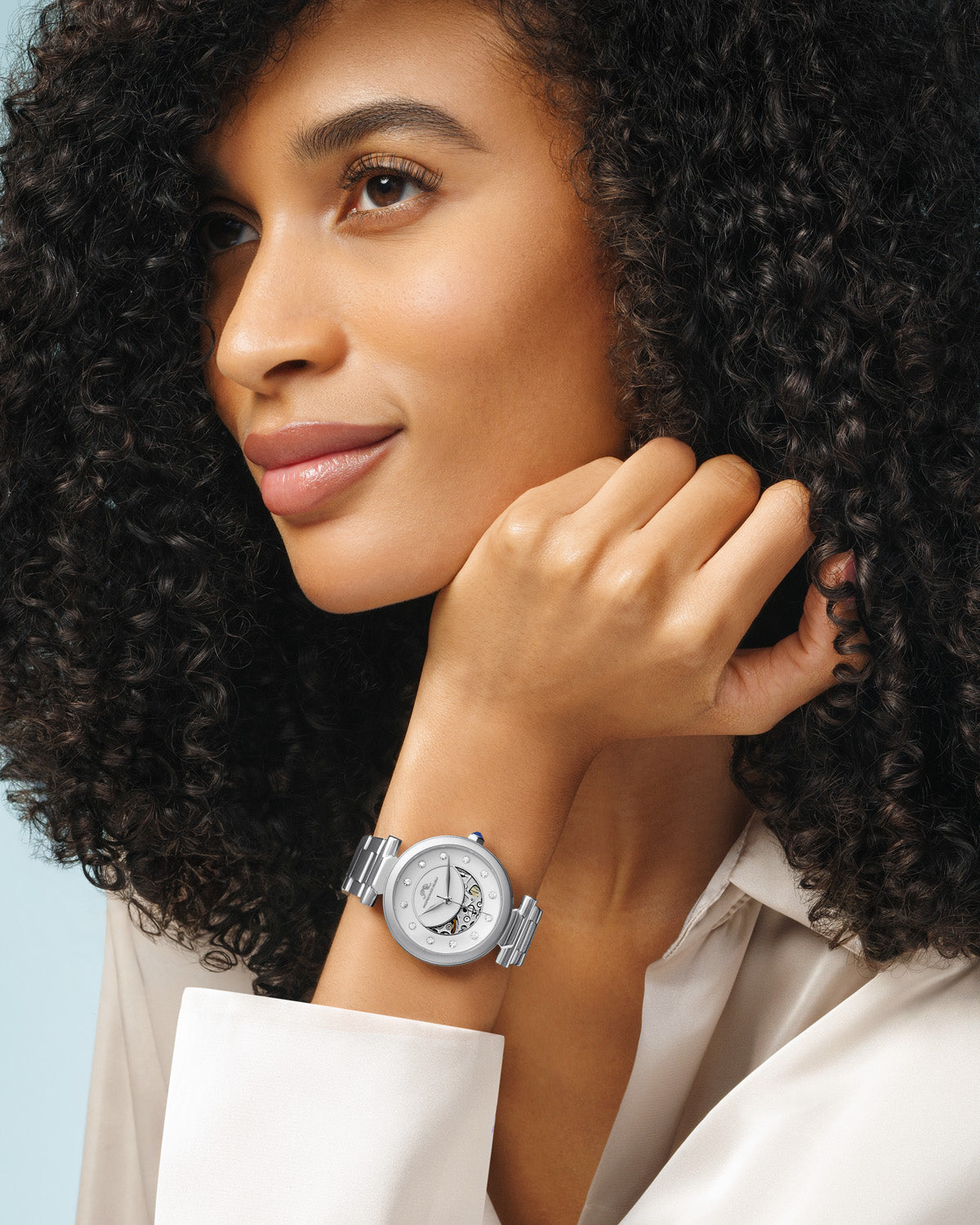 Colette Stainless Steel Silver Women's Automatic Watch 1103ACOS