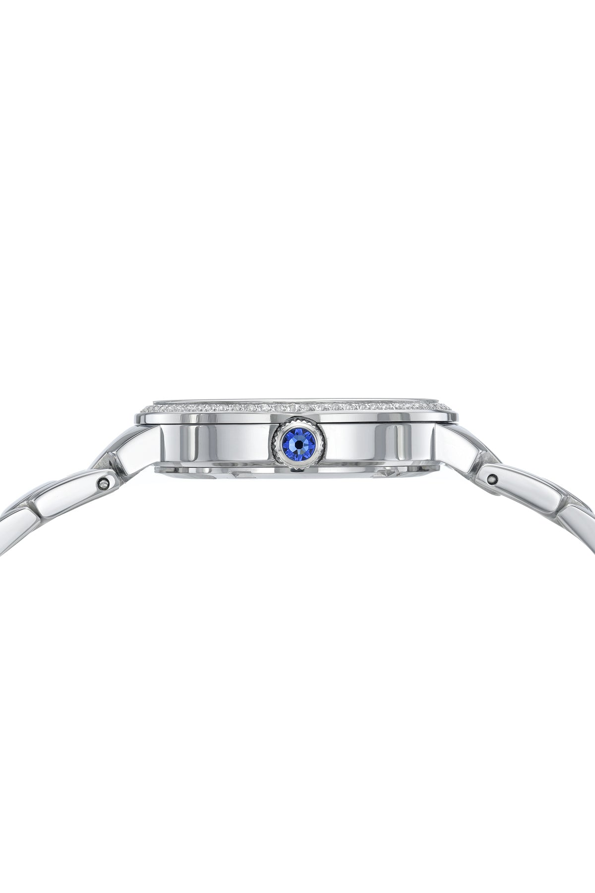 Luna Stainless Steel Two-tone/Pink Women's Crystal Watch 1181DLUS