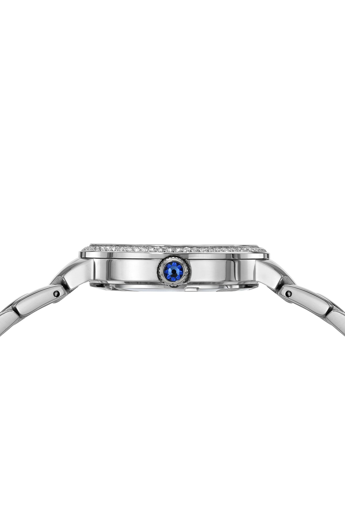 Luna Stainless Steel Silver/Sodalite Women's Crystal Watch 1181FLUS