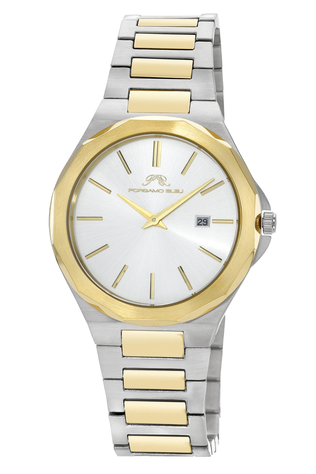 Alexander Stainless Steel Two Tone Men's Watch 1231CALS