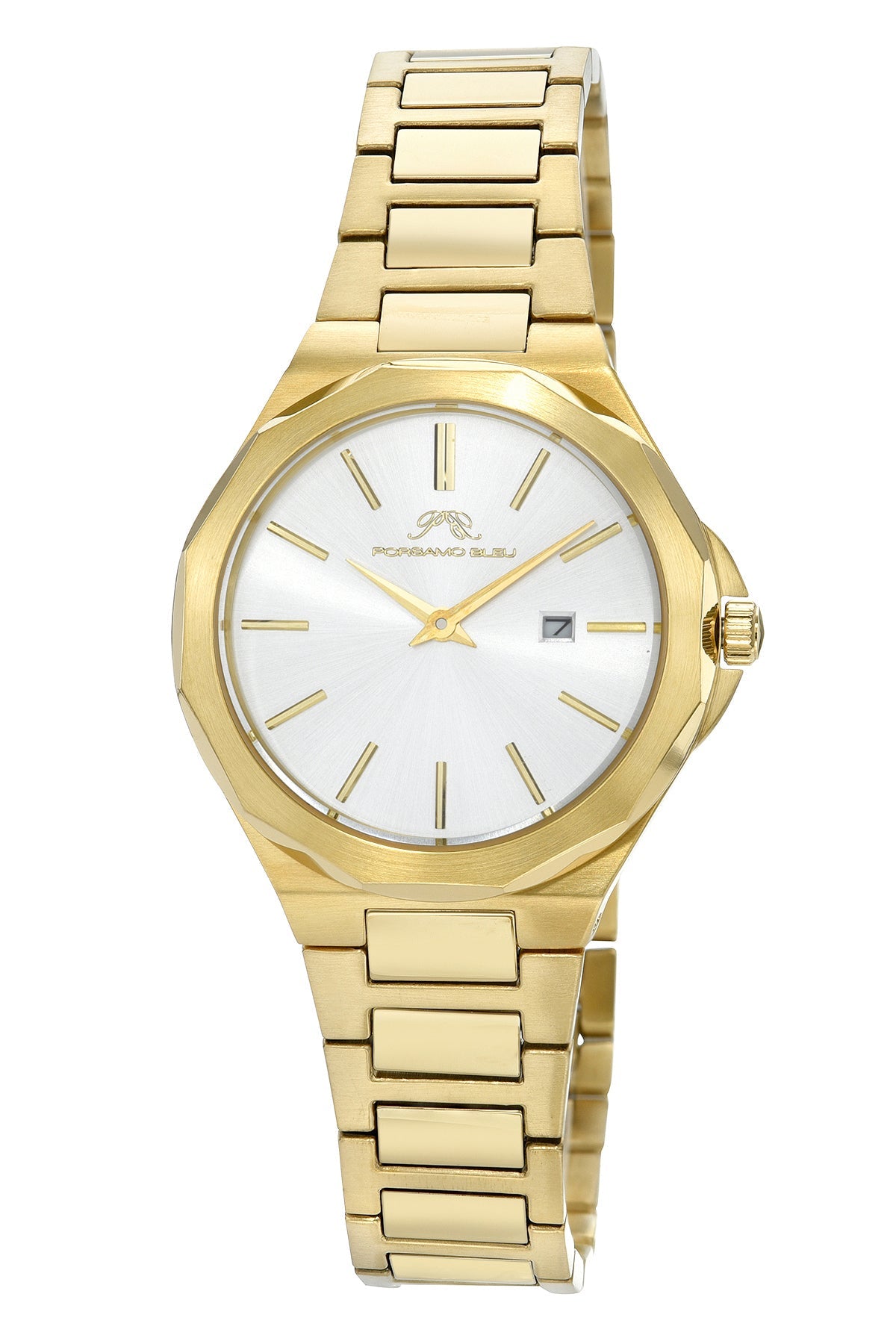 Victoria Stainless Steel Gold Tone Women's Watch 1241BVIS