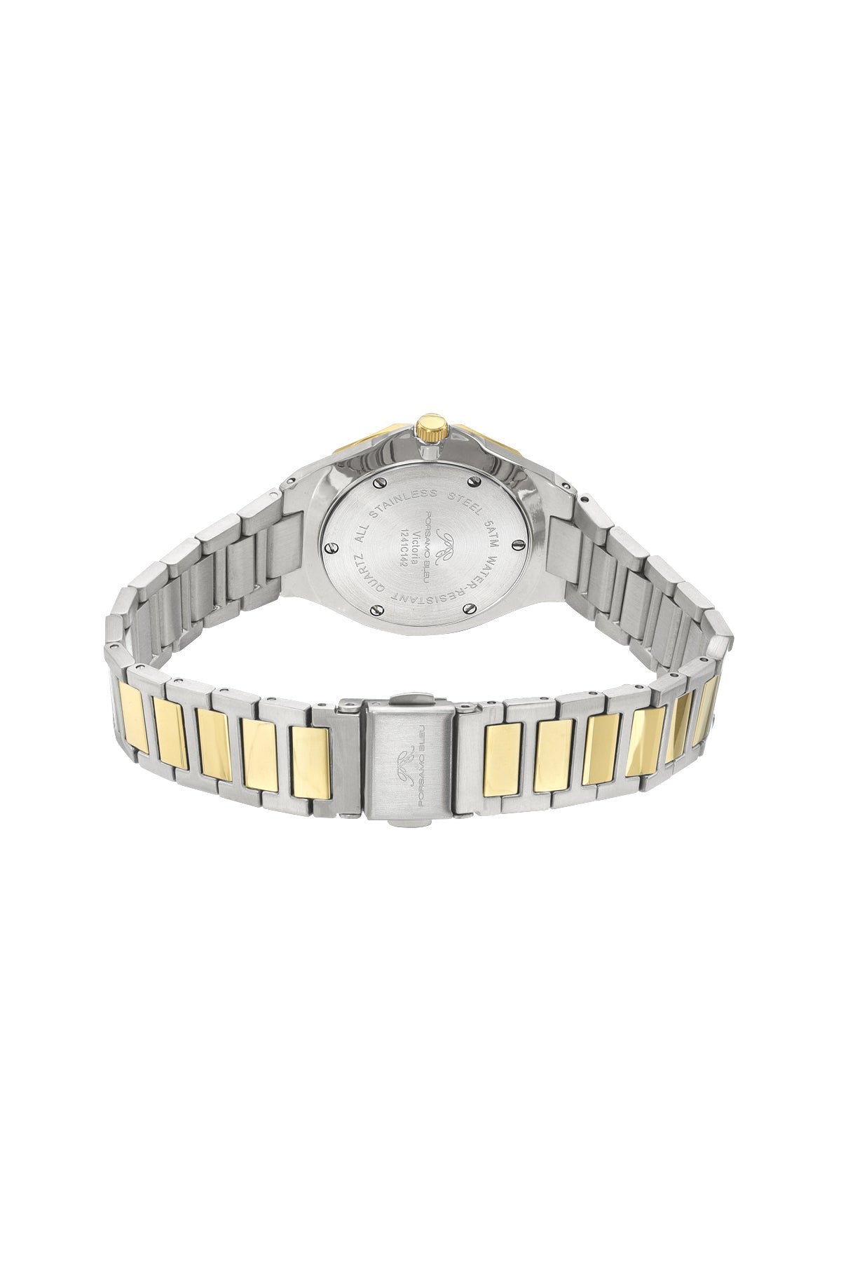 Victoria Stainless Steel Two Tone Women's Watch 1241CVIS