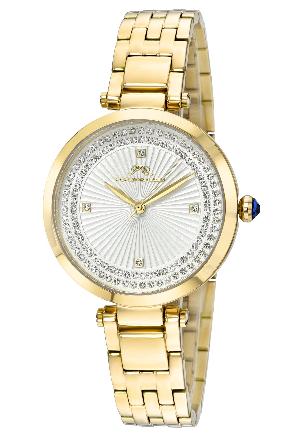 Natalie Stainless Steel Gold Tone Women's Watch 1251BNAS