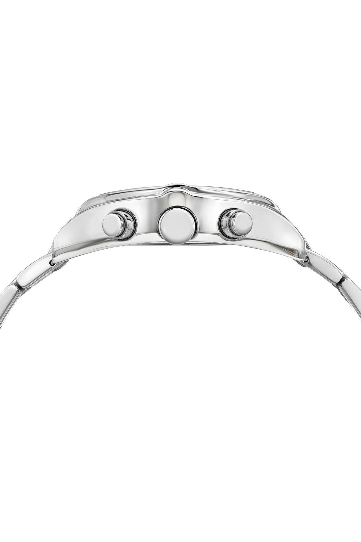 Roman Stainless Steel Silver Tone Men's Watch 1291BROS