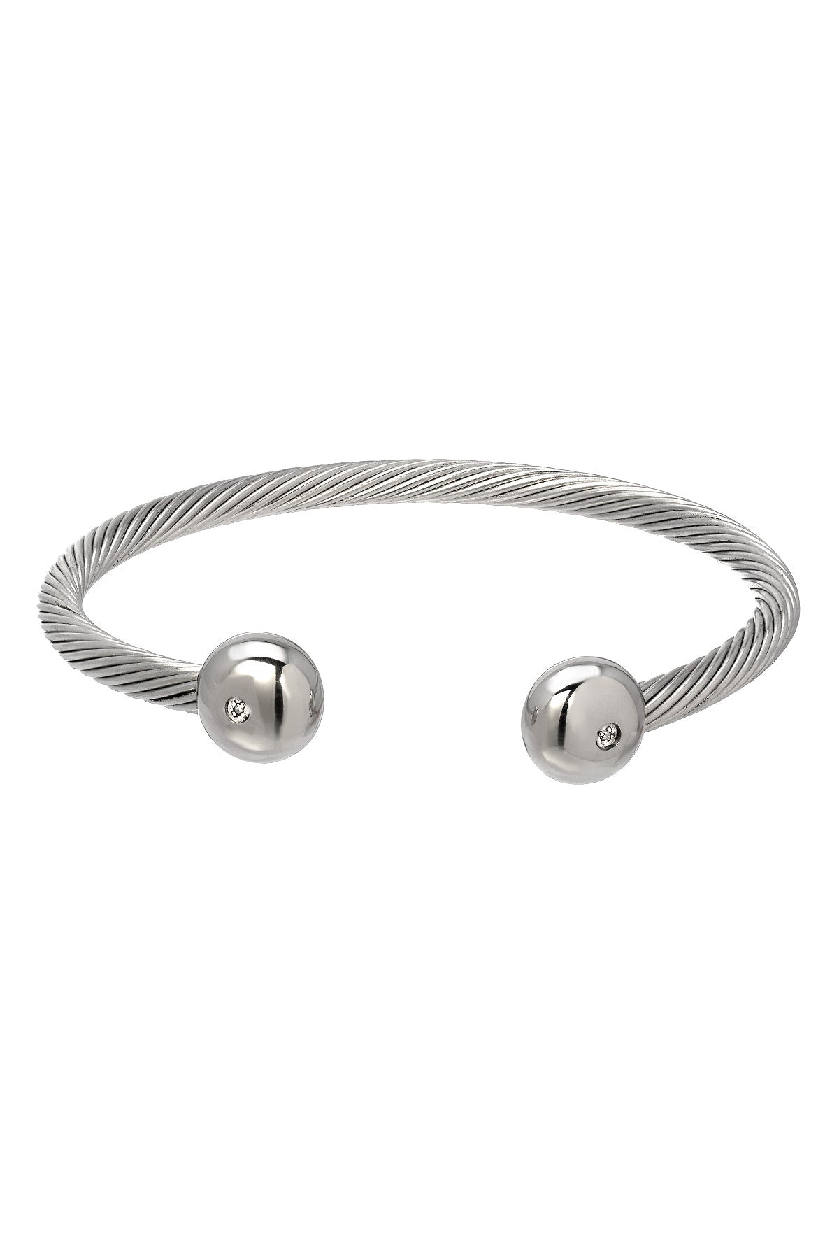 Cable Bangle With Diamonds 2005BS
