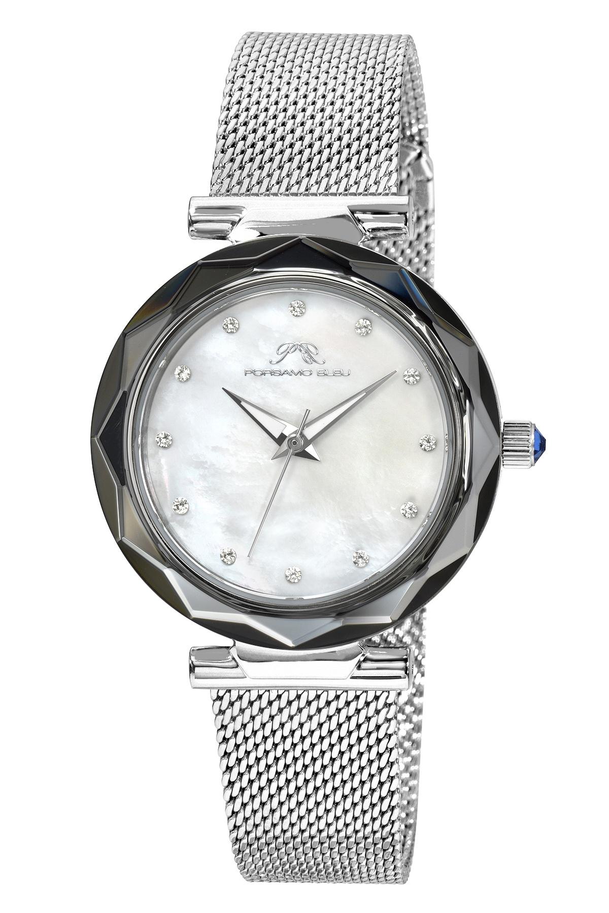 Hazel Stainless Steel Silver Tone Women's Watch 1271AHAS