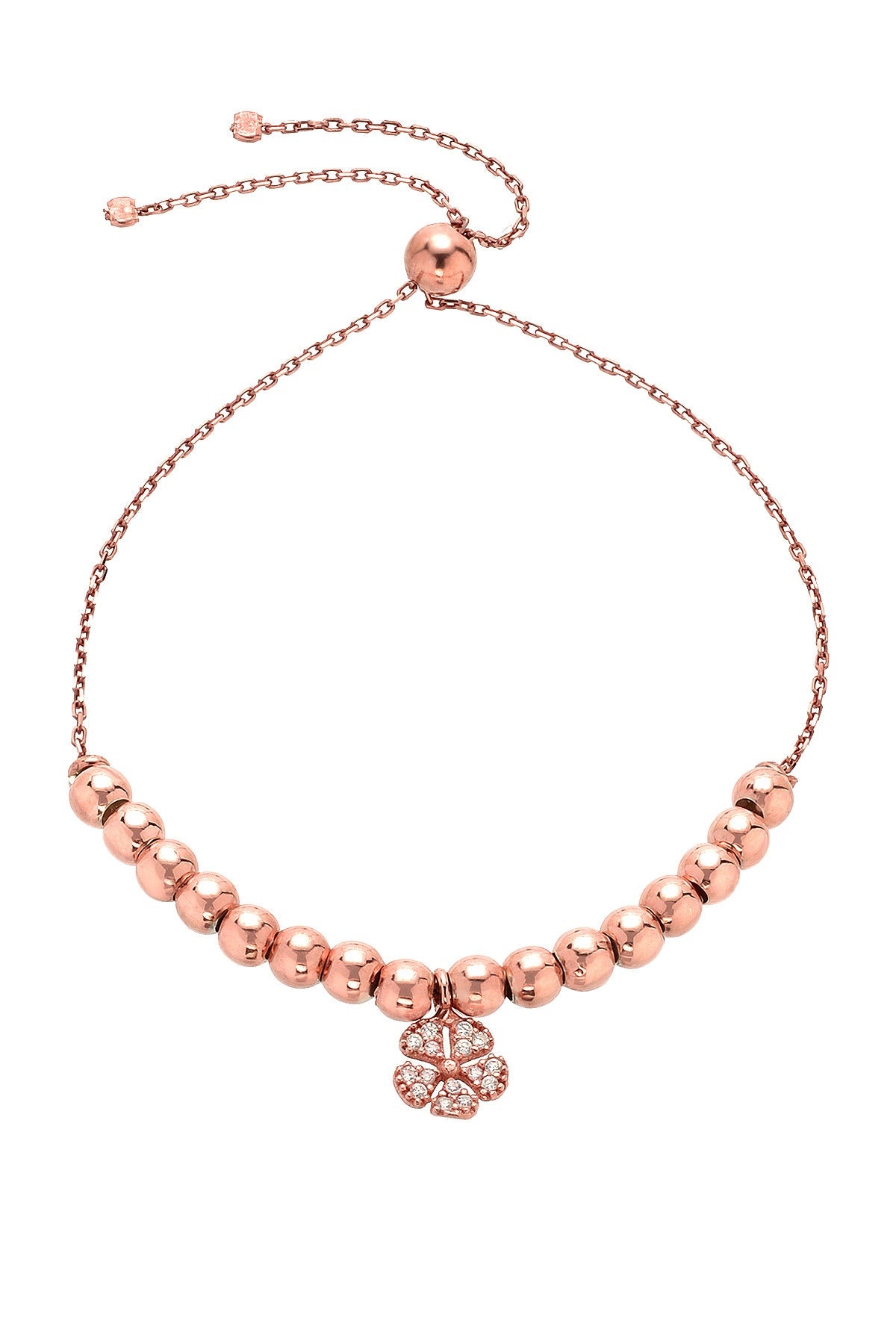 Sliding Bead Bracelet With Topaz 501BR