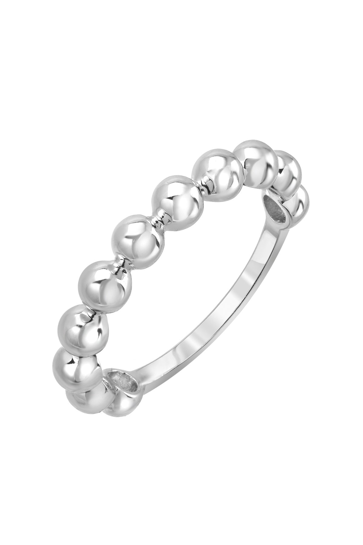 Silver Bead Ring 515RS